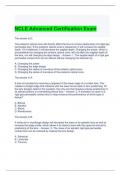 NCLE Advanced Certification Exam 2023