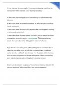 HESI Prep - Health Assessment Practice Questions and Answers (2023) Verified Solutions Graded A+