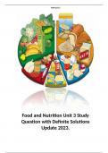 Nutrition Unit 1/ Food and Nutrition Unit 3 / Wellness and nutrition module 2/4 &  Health - Nutrition  PPT s 1-4 Bundle.   