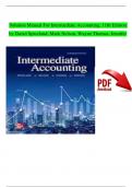 TEST BANK - Intermediate Accounting, 11th Edition by David Spiceland, Mark Nelson, Wayne Thomas, Jennifer, All Chapters 1 - 21, Complete Newest Version