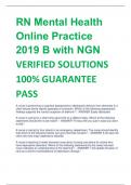 bundle for RN ATI CAPSTONE PROCTORED COMPREHENSIVE ASSESSMENT 2019 B LATEST UPDATE/ COMPREHENSIVE PRACTISE QUIZ