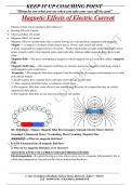 Class 10 Science (Magnetic Effects of Electric Current)