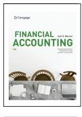 Test Bank For Financial Accounting 16th Edition By  Carl S. Warren, Christine Jonick||ISBN NO:||ISBN NO:||All Chapters||Complete Guide A+