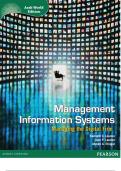Management Information Systems Latest Verified Review 2023 Practice Questions and Answers for Exam Preparation, 100% Correct with Explanations, Highly Recommended, Download to Score A+