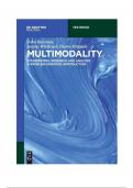 Multimodality, samenvatting