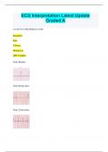 ECG Interpretation Latest Update Graded A