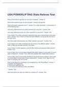 USA POWERLIFTING State Referee Test-solved