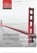 Intermediate Accounting Donald E.Kieso 15th Edition  - Test Bank 