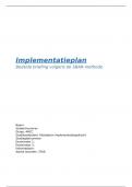 Afstudeeropdracht implementatieplan HCC 3