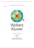 Verkoopplan Wolters Kluwer HAN (Cijfer 8,5) 