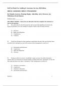 Full Test Bank For Auditing & Assurance Services, 8th Edition ISBN10: 126036920X | ISBN13: 9781260369205 By Timothy Louwers, Penelope Bagley, Allen Blay, Jerry Strawser, Jay Thibodeau, David Sinason