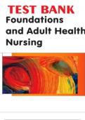 Test bank Cooper and Gosnell Foundations and Adult Health Nursing, 7th Edition