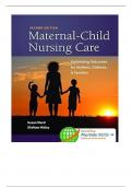 TEST BANKS FOR MATERNAL-CHILD NURSING - DAVIS ADVANTAGE FOR MATERNAL-CHILD NURSING CARE 3RD EDITION, MATERNAL-CHILD NURSING CARE 2 E AND McKinney Evolve Resources for Maternal-Child Nursing, 5th Edition 