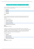 NR222 UNIT 3 EXAM 1 CORRECTLY ANSWERED /LATEST UPDATE VERSION/ GRADED A+