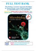 Test Bank for Microbiology, A Systems Approach, 6th Edition, Marjorie Kelly Cowan, Heidi Smith | Complete Guide A+