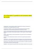  ICLA Standard 2 questions and answers latest top score.