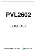 PVL2602 MCQ EXAM PACK 2023