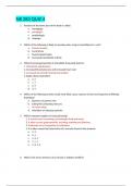 NR 283 QUIZ 4  CORRECTLY ANSWERED /LATEST UPDATE VERSION/ GRADED A+