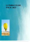 LCP4804 EXAM PACK 2023