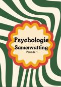 Samenvattig Psychologie