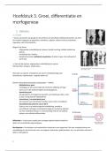 Les 2 Hoofdstuk 3. Groei, differentiatie en morfogenese