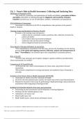  NURS 3315 ch 1 study guide/Ch. 1 – Nurse’s Role in Health Assessment: Collecting and Analyzing Data