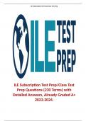 ILE Subscription Test Prep/Class Test Prep /ILE Exam Hearing Aids And More..