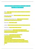 AAAE CM Module 1| QUESTIONS & ANSWERS | ALREADY GRADED A+ | 2024 UPDATE Air Commerce Act of 1926 - Answer Created a new Aeronautics Branch known as the CAA (the precursor of the FAA) Function of the Civil Aeronautics Board (CAB) - Answer Make safety rules