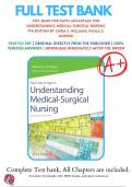 Davis Advantage for Understanding Medical-Surgical Nursing 6th, 7th Edition Linda S. Williams Test Bank