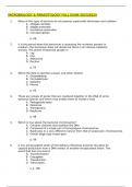 MICROBIOLOGY & PARASITOLOGY FULL EXAM 2023/2024.