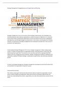 Strategic management Navigating succes throuhg vision and Planning 