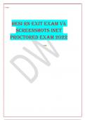 HESI RN EXIT EXAM V4 SCREENSHOTS INET PROCTORED EXAM 2022