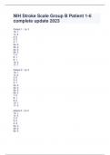 NIH Stroke Scale Group B Patient 1-6 complete update 2023.