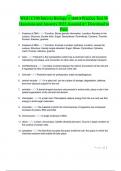 WGU C190 Intro to Biology - Unit 3 Practice Test 56 Questions and Answers 2023.Assured A+ Download to Pass.