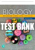 Test Bank For Biology: Science for Life with Physiology 6th Edition All Chapters - 9780134555430