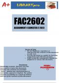FAC2602 Assignment 4 Semester 2 2023