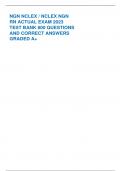 NGN NCLEX / NCLEX NGN RN ACTUAL EXAM 2023 TEST BANK 800 QUESTIONS AND CORRECT ANSWERS GRADED A+ QUESTION 1 Which classification of drugs is contraindicated for the client with hypertrophic cardiomyopathy? A. Positive inotropes B. Vasodilators C. Diuretics