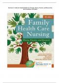 Instructor's Guide for Family Health Care Nursing