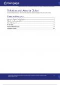 Solution and Answer Guide: Garman/Fox, Personal Finance 14e, Chapter 1: Thinking Like a Financial Planner