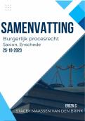 Samenvatting Burgerlijk Procesrecht ISBN: 978-90-01-29903-3