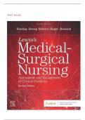 Lewis's Medical-Surgical Nursing 11th Edition Test Bank by Mariann Harding Test  bank  - Chapter 1-68 /complete guide