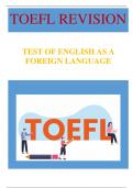 TOEFL: Advanced Business Vocabulary Set 1