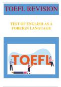 TOEFL: Advanced Anatomy, Health, and Beauty Vocabulary Set 3