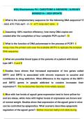 WGU Biochemistry PA | QUESTIONS & ANSWERS | ALREADY GRADED A+ | 2024 UPDATE