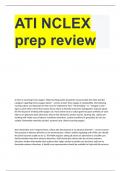 ATI NCLEX prep review