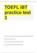 TOEFL iBT practice test 3