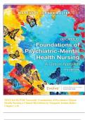 (TEST BANK ) Varcarolis' Foundations of Psychiatric-Mental Health Nursing a Clinical 9th Edition (2022,Margaret Jordan Halter) Chapter 1-36  Complete 2023 Study Material