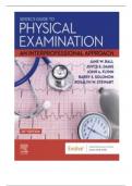 Test bank for seidel s guide to physical examination an interprofessional approach 10th edition by jane w Ball.