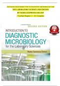 TEST BANK - Delost, Introduction to Diagnostic Microbiology for the Laboratory Sciences. 2nd Edition, All 24 Chapters Covered, Verified Latest Edition