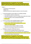 PHARMACOTHERAPEUTICS FOR ADVANCED PRACTICE NURSE PRESCRIBERS,QUESTIONS & ANSWERS FULLY ANALYSED EDITION EXAM 100% CORRECTLY/VERIFIED ANSWERS WITH SATISFACTION GUARANTEED SUCCESS LATEST UPDATE 2023/2024 5TH EDITION WOO ROBINSON TEST BANK GRADED A+